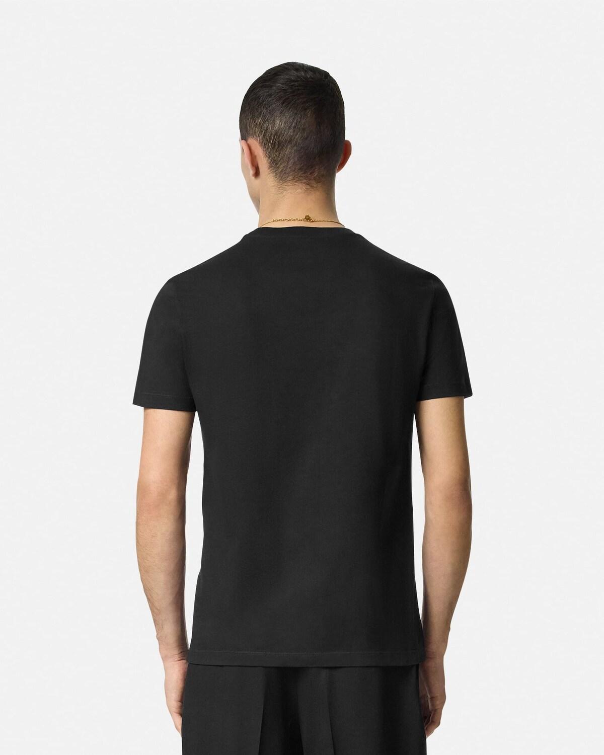 Embroidered Cotton-Jersey T-Shirt - Image 5