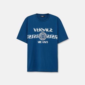 Printed Cotton-Jersey Regular T-Shirt