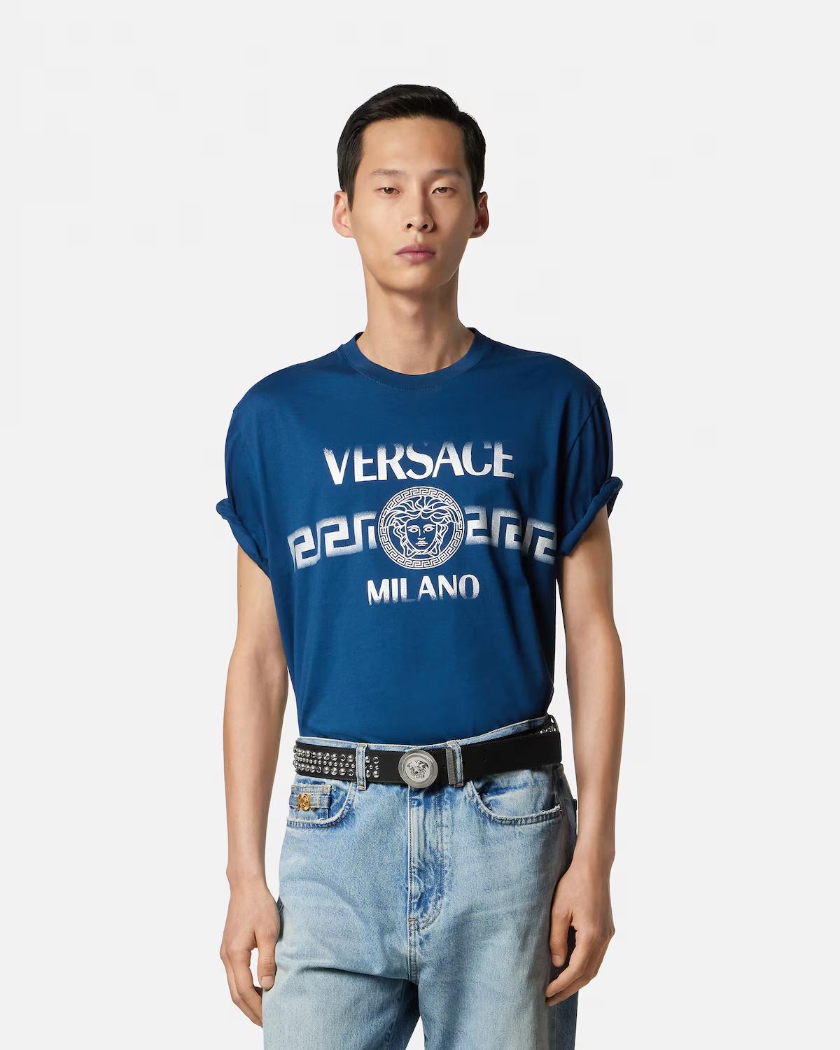 Printed Cotton-Jersey Regular T-Shirt - Image 2