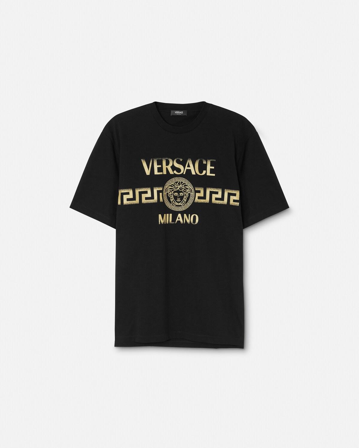 Printed Cotton-Jersey Regular T-Shirt