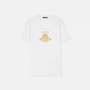 Printed Cotton-Jersey Slim T-Shirt