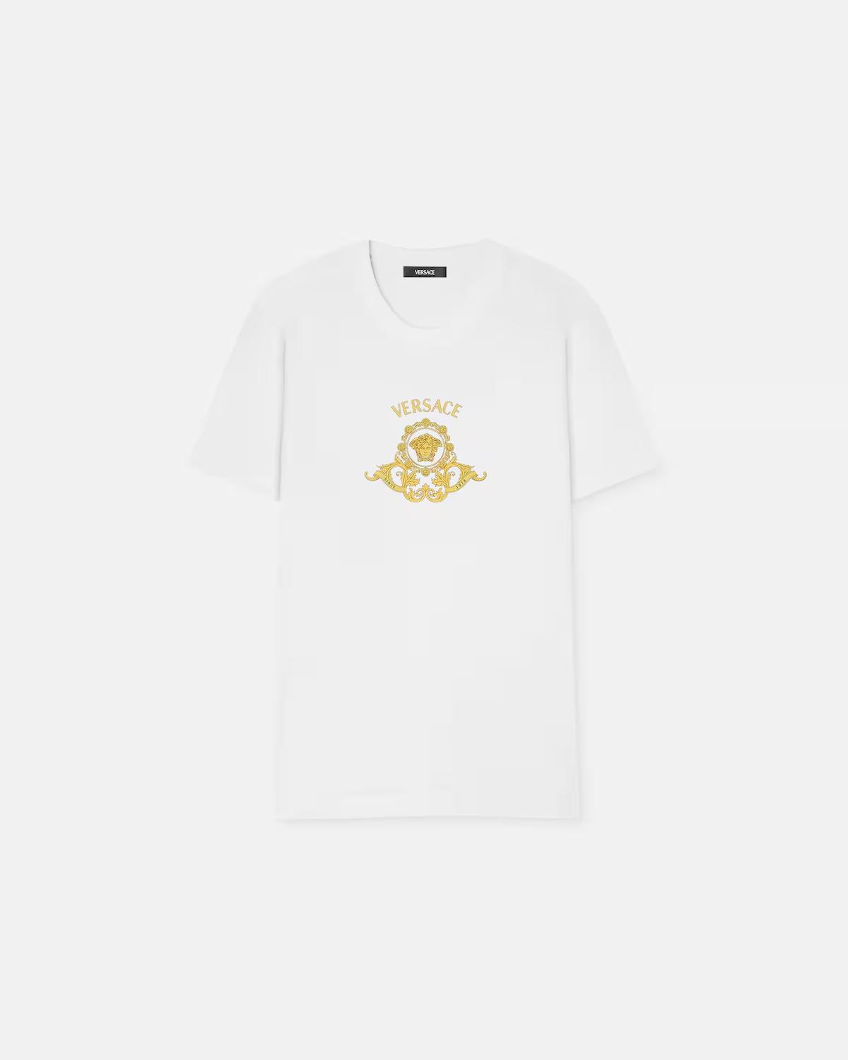 Printed Cotton-Jersey Slim T-Shirt