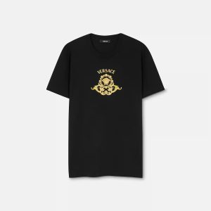 Printed Cotton-Jersey Slim T-Shirt