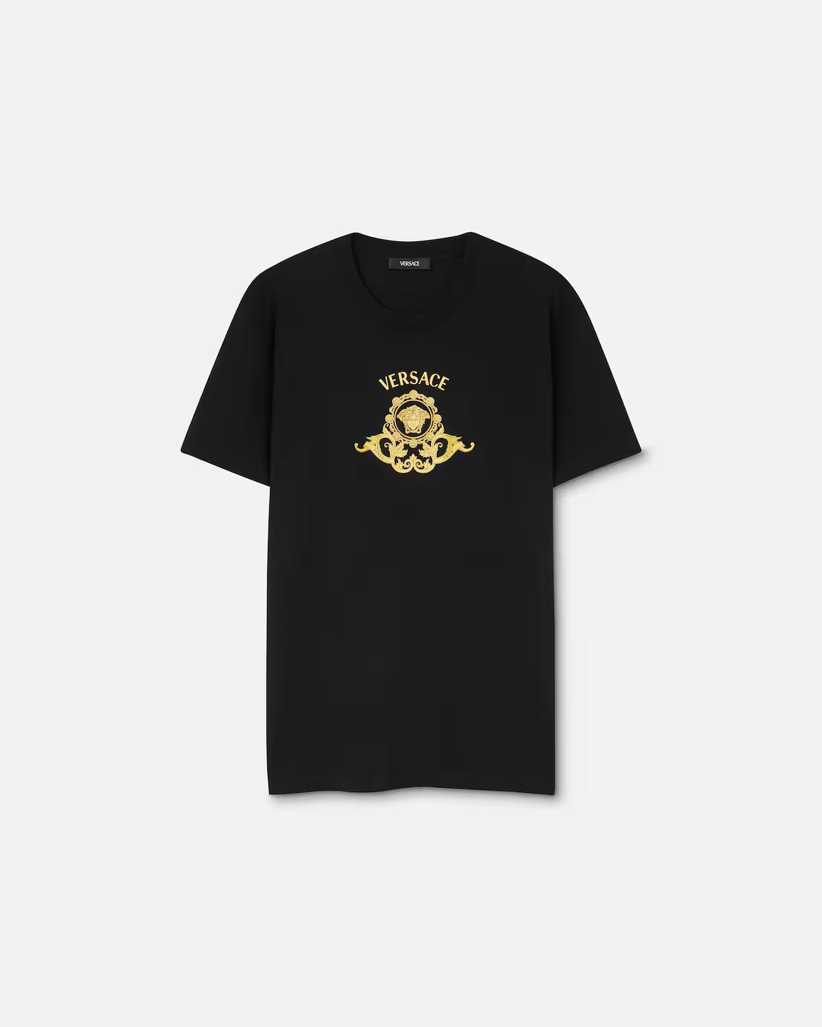 Printed Cotton-Jersey Slim T-Shirt