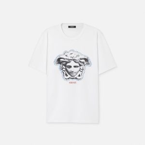 Printed Cotton-Jersey Regular T-Shirt