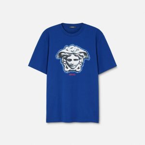 Printed Cotton-Jersey Regular T-Shirt