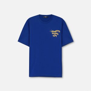 Printed Cotton-Jersey Regular T-Shirt