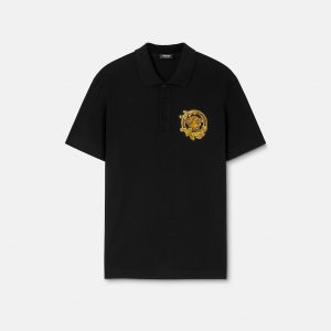 Embroidered Cotton Piqu?? Polo