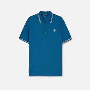 Embroidered Cotton Piqu?? Polo
