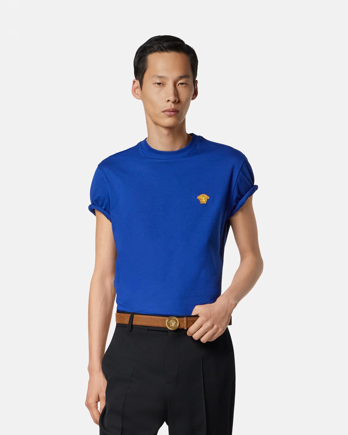 Embroidered Cotton-Jersey T-Shirt - Image 2