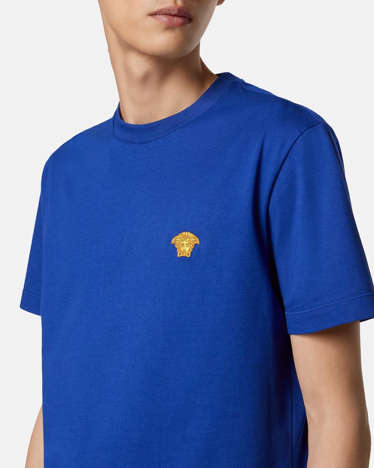 Embroidered Cotton-Jersey T-Shirt - Image 4