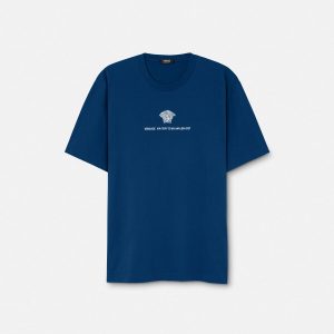Embroidered Cotton-Jersey T-Shirt
