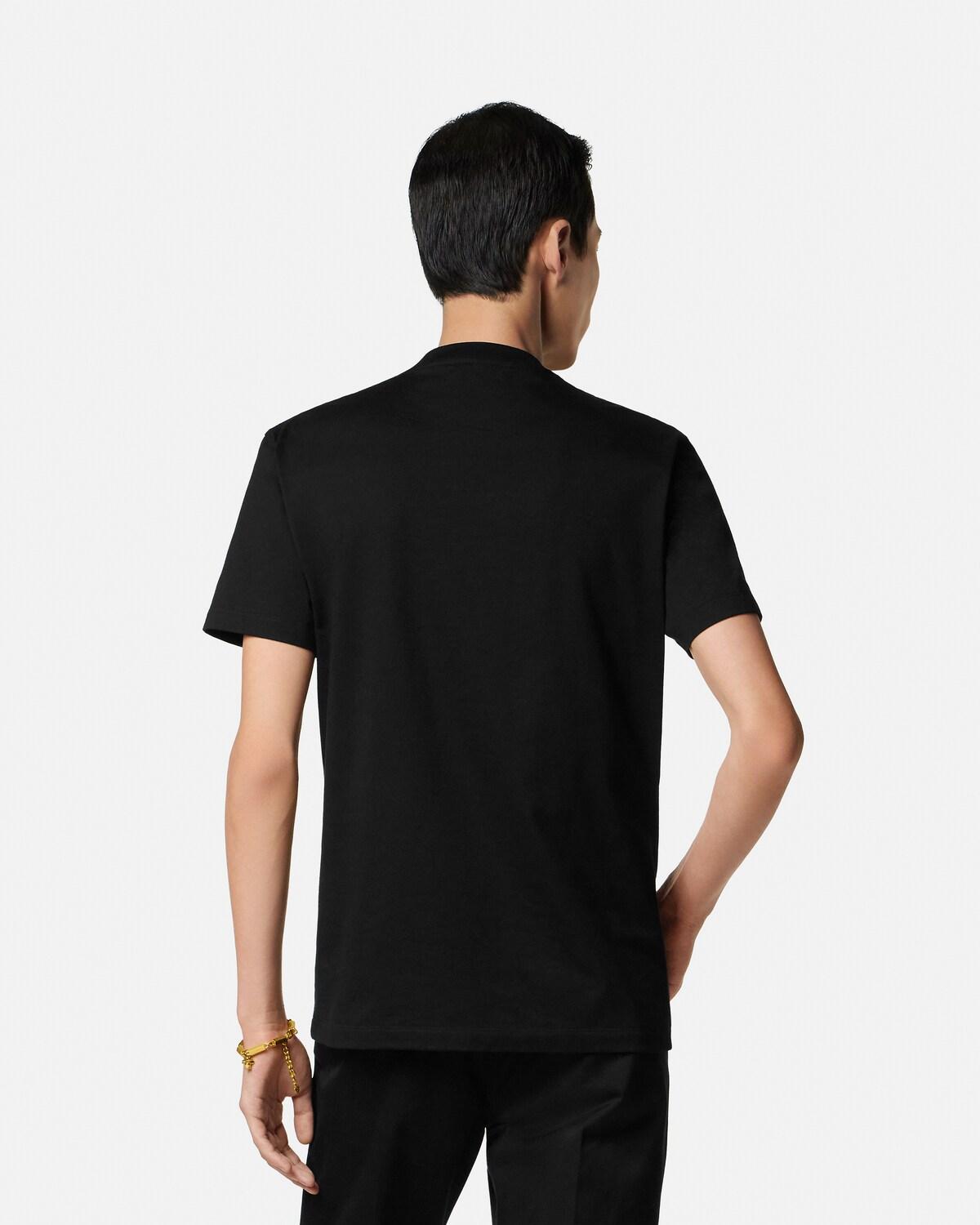 Embroidered Cotton-Jersey Slim T-Shirt - Image 3