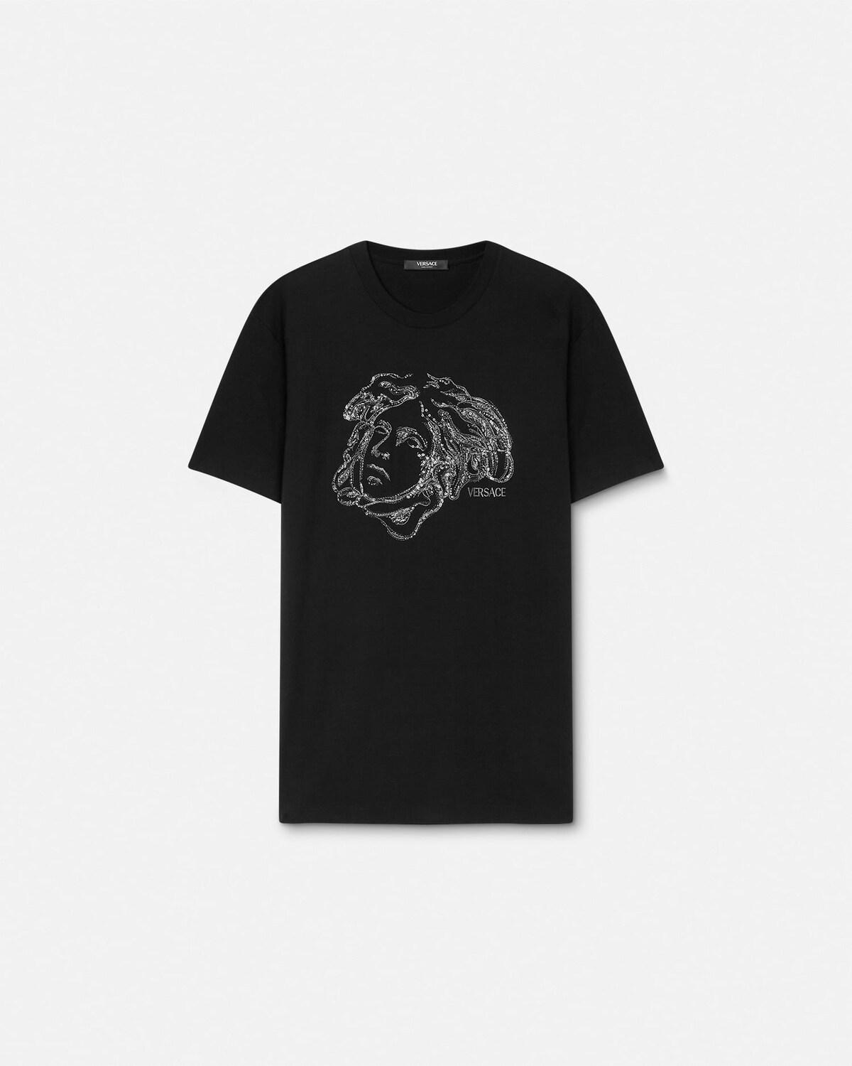Embroidered Cotton-Jersey T-Shirt