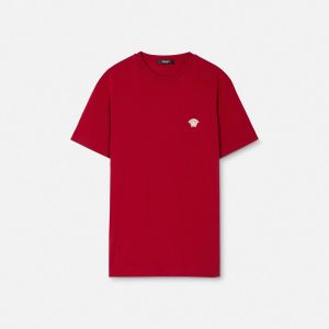 Embroidered Cotton-Jersey T-Shirt