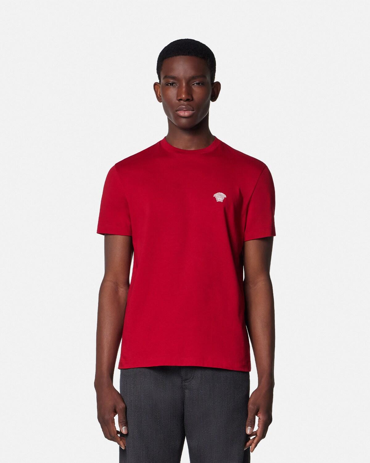 Embroidered Cotton-Jersey T-Shirt - Image 4