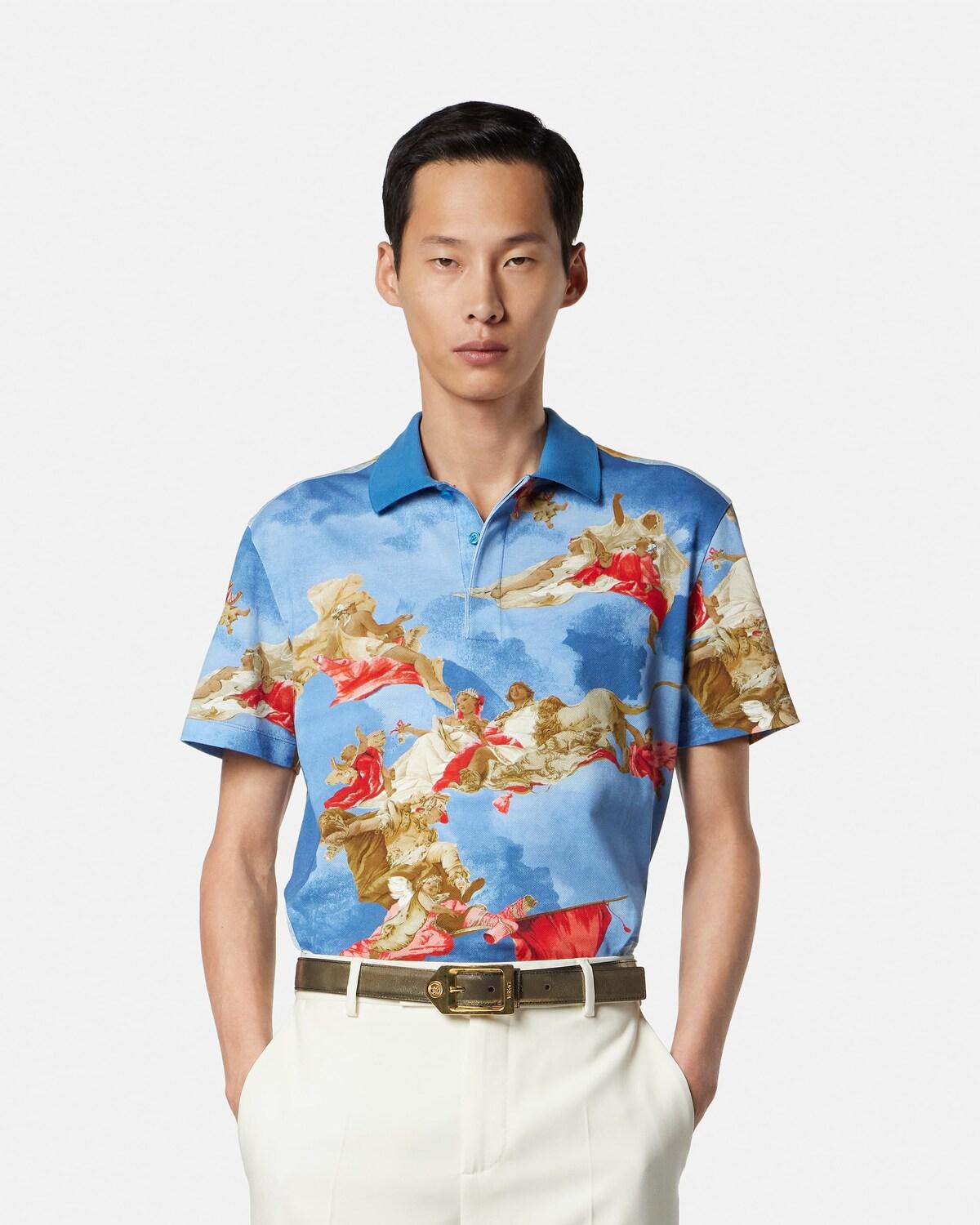 Printed Cotton Piqu?? Polo - Image 2