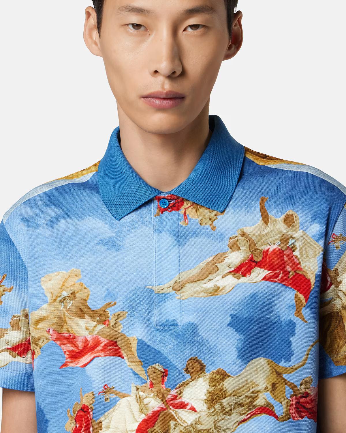 Printed Cotton Piqu?? Polo - Image 4