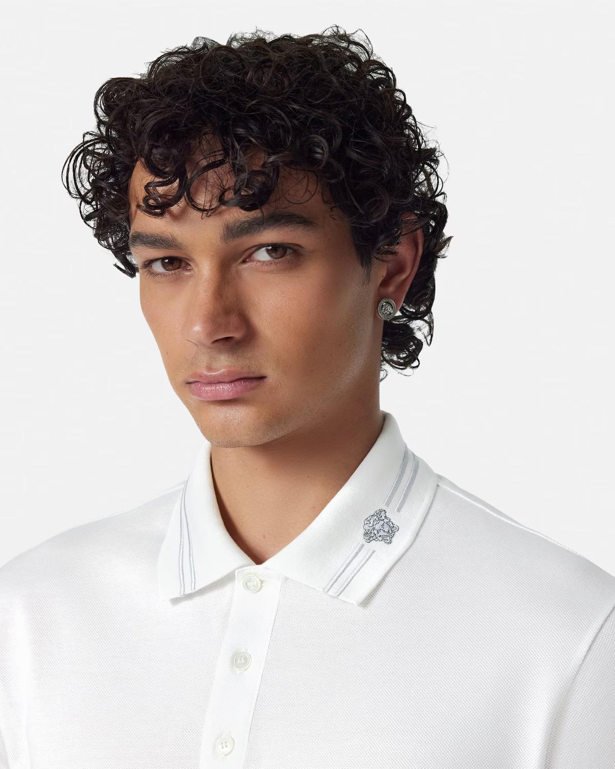 Embroidered Cotton Piqu?? Polo - Image 3