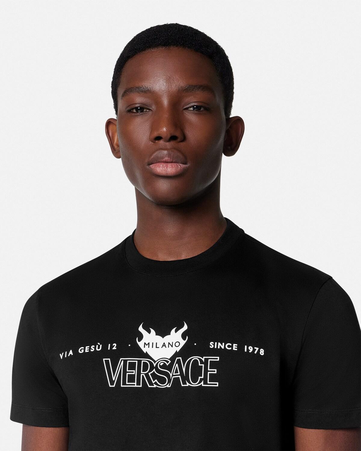 Printed Cotton-Jersey T-Shirt - Image 3