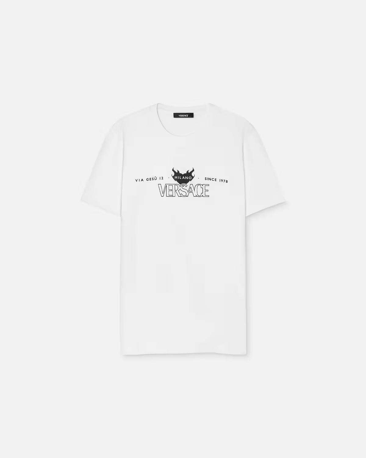 Printed Cotton-Jersey T-Shirt