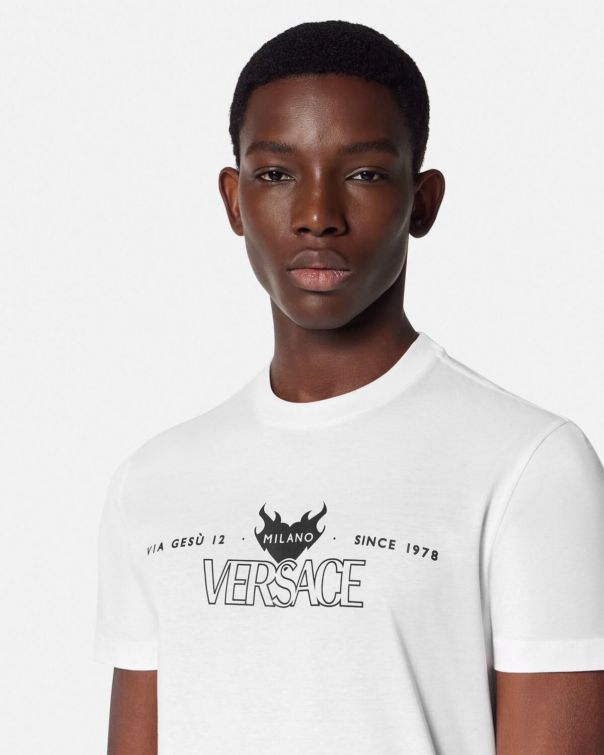 Printed Cotton-Jersey T-Shirt - Image 3