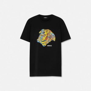 Embellished Cotton-Jersey T-Shirt