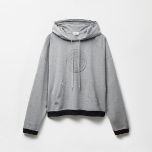 Printed Cotton-Jersey Hoodie