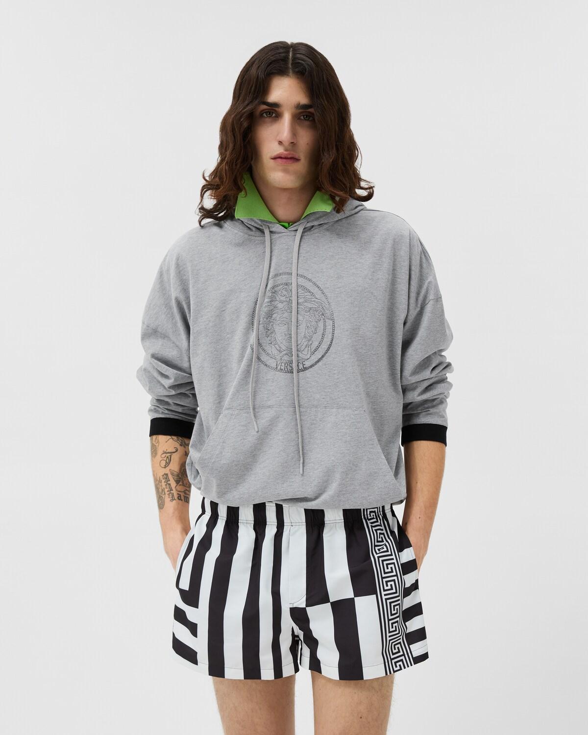 Printed Cotton-Jersey Hoodie - Image 2