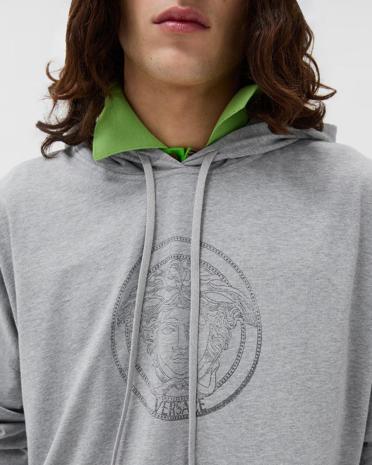 Printed Cotton-Jersey Hoodie - Image 5