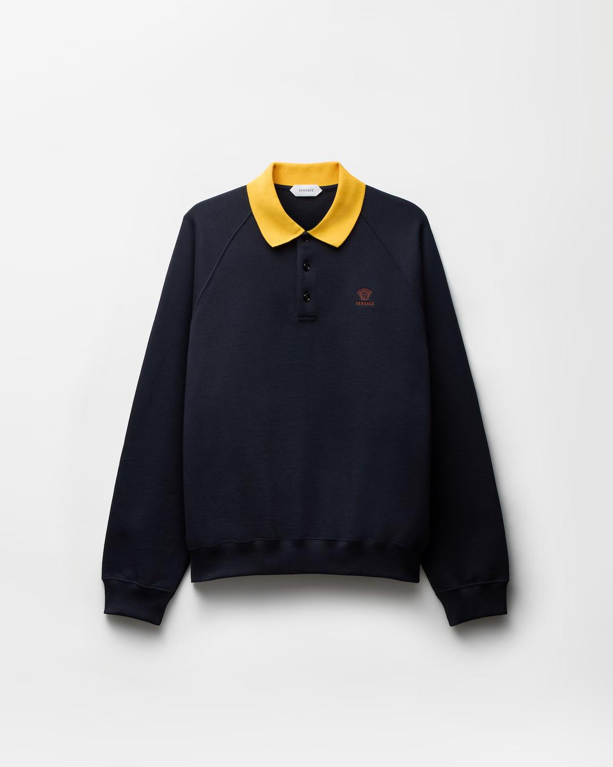 Embroidered Cotton-Jersey Sweatshirt
