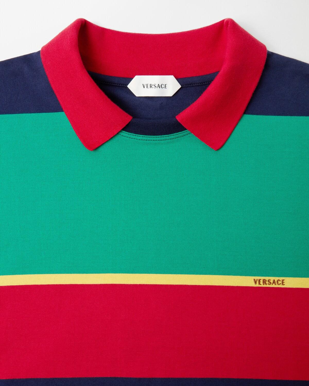 Striped Cotton-Jersey T-Shirt - Image 2