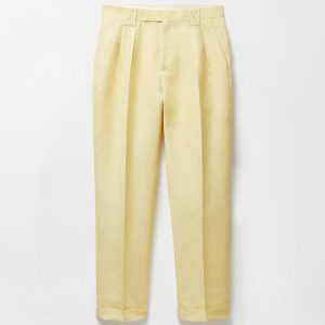 Wool-Linen Formal Pants