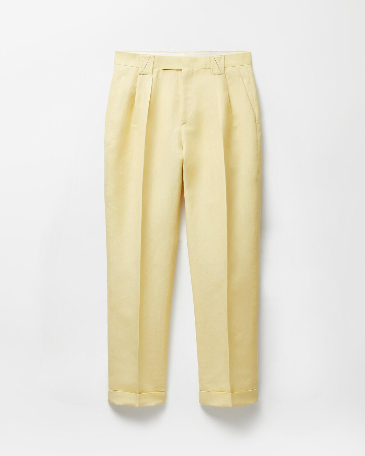 Wool-Linen Formal Pants