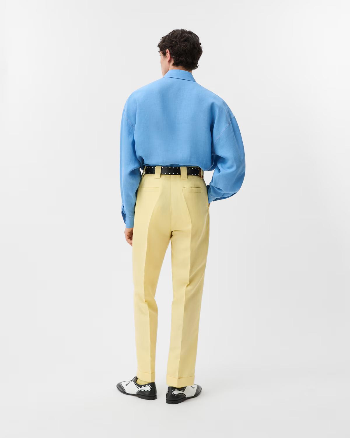 Wool-Linen Formal Pants - Image 3