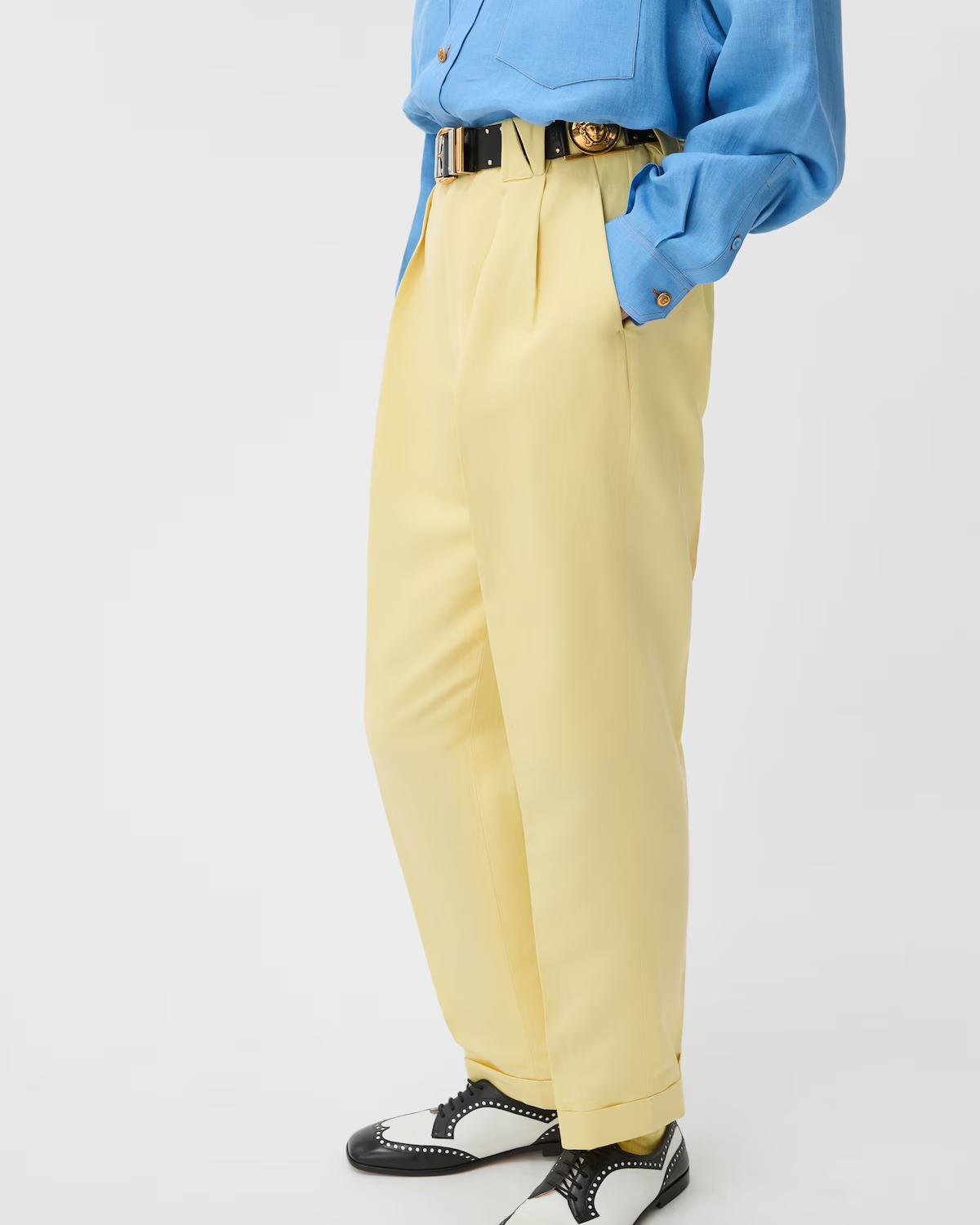 Wool-Linen Formal Pants - Image 4