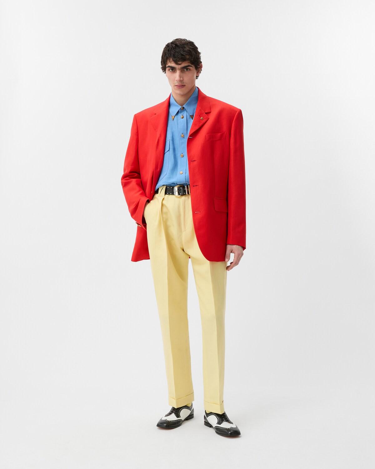 Wool-Linen Formal Pants - Image 6
