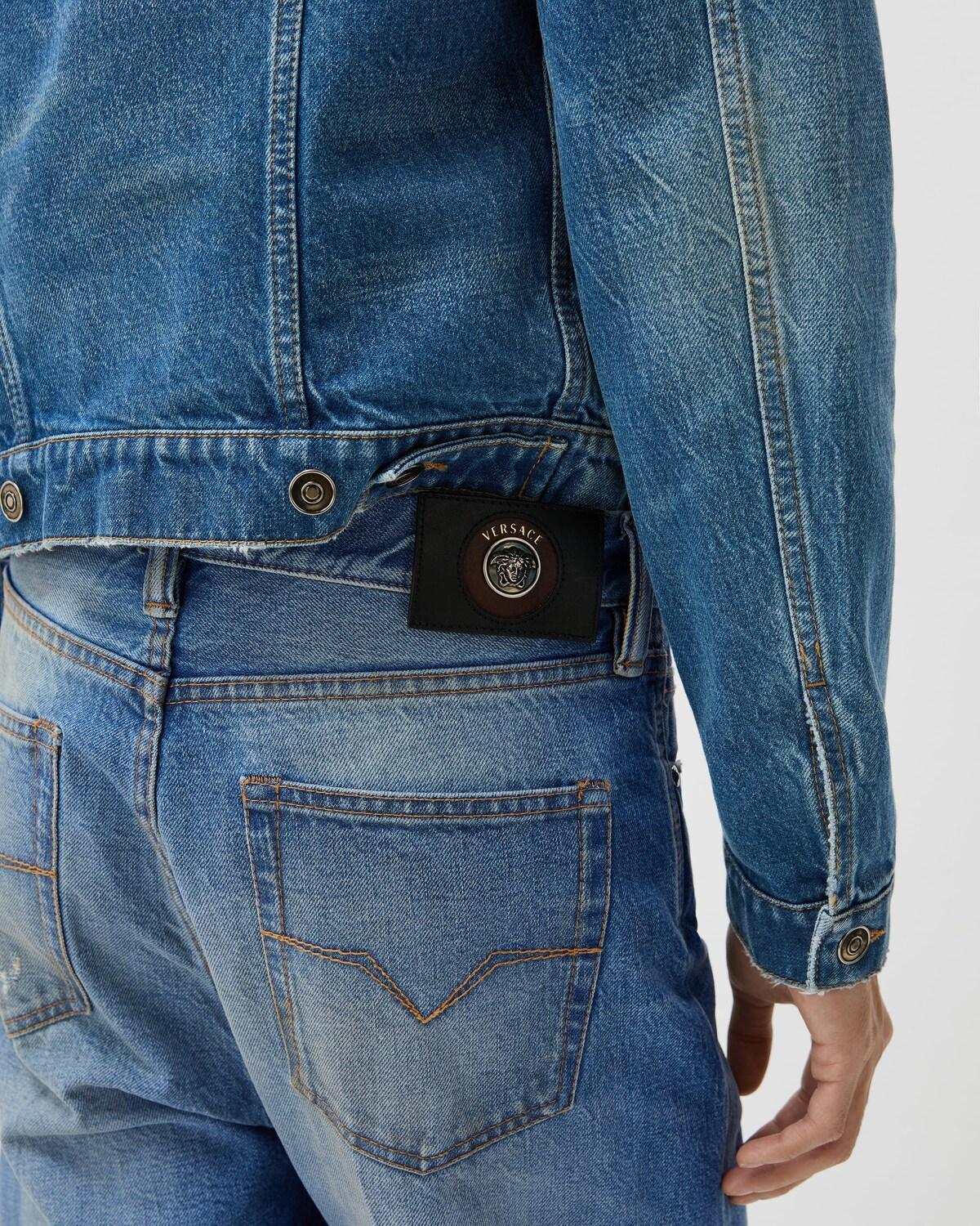 Distressed Straight Jeans - Image 5