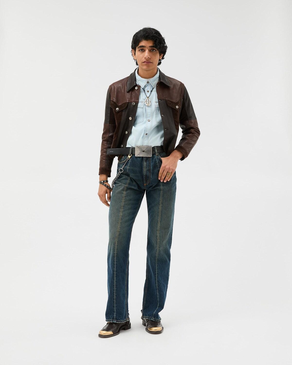 Distressed Straight Jeans - Image 2