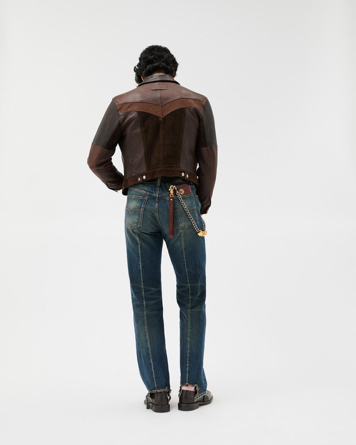 Distressed Straight Jeans - Image 3