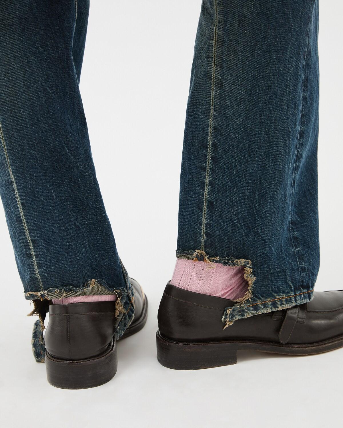 Distressed Straight Jeans - Image 5