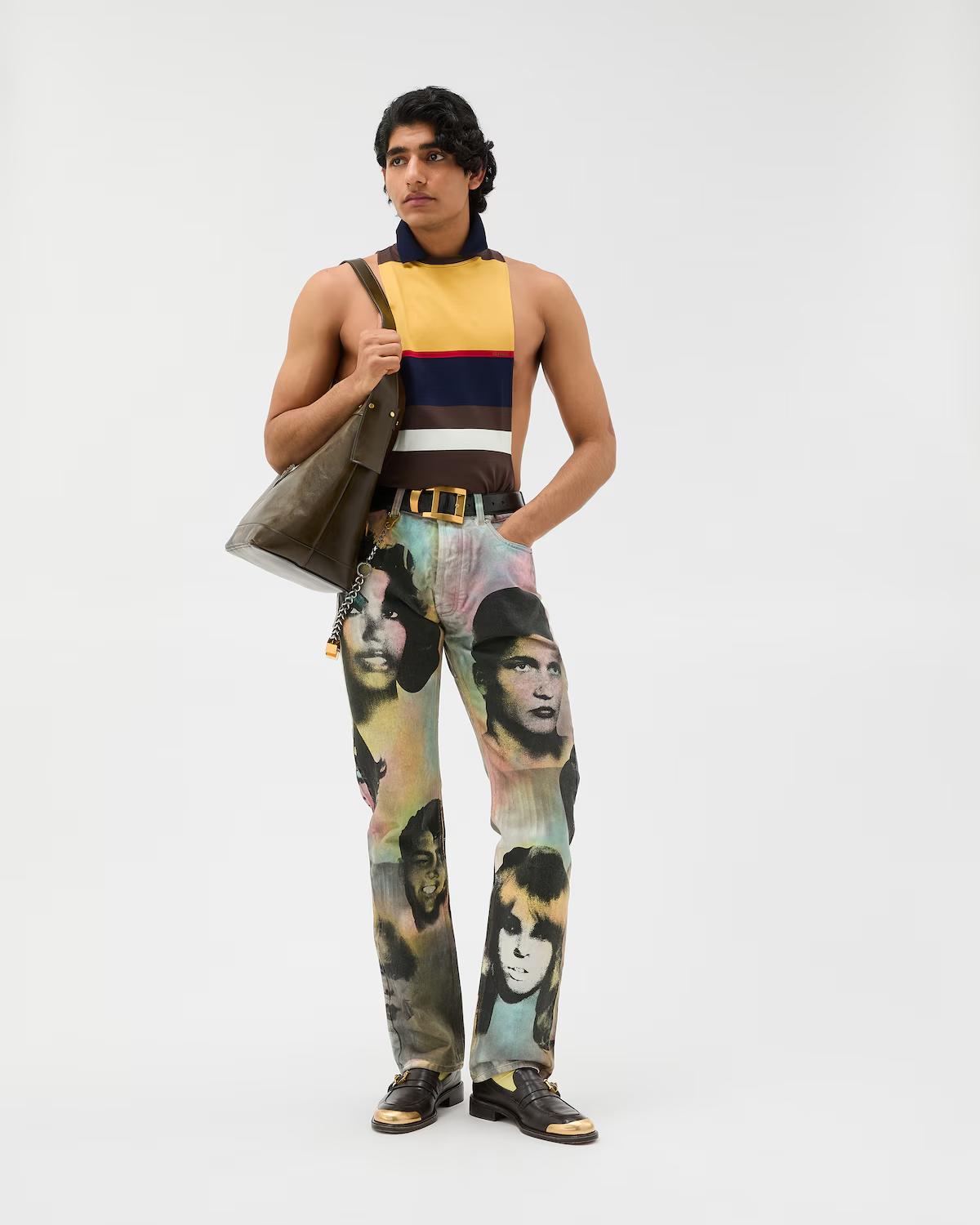 Printed Regular Jeans - Image 2