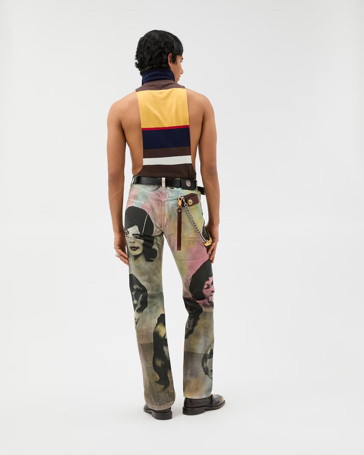 Printed Regular Jeans - Image 3