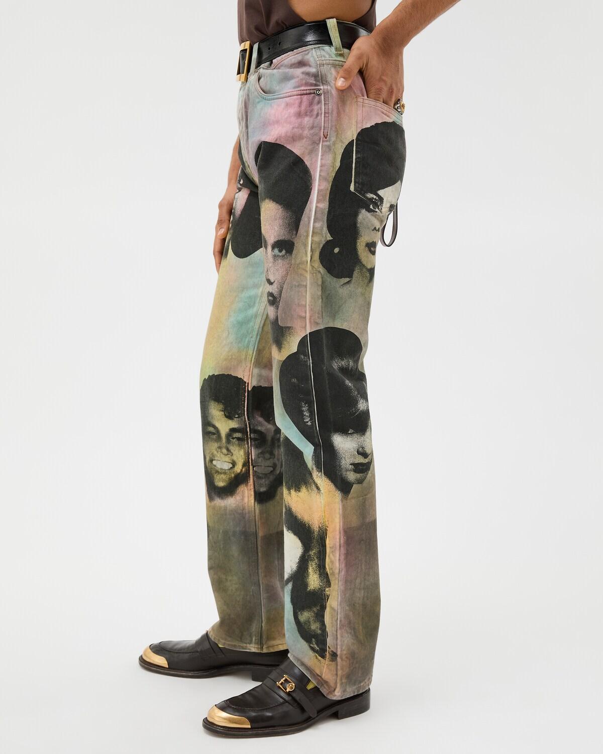 Printed Regular Jeans - Image 4