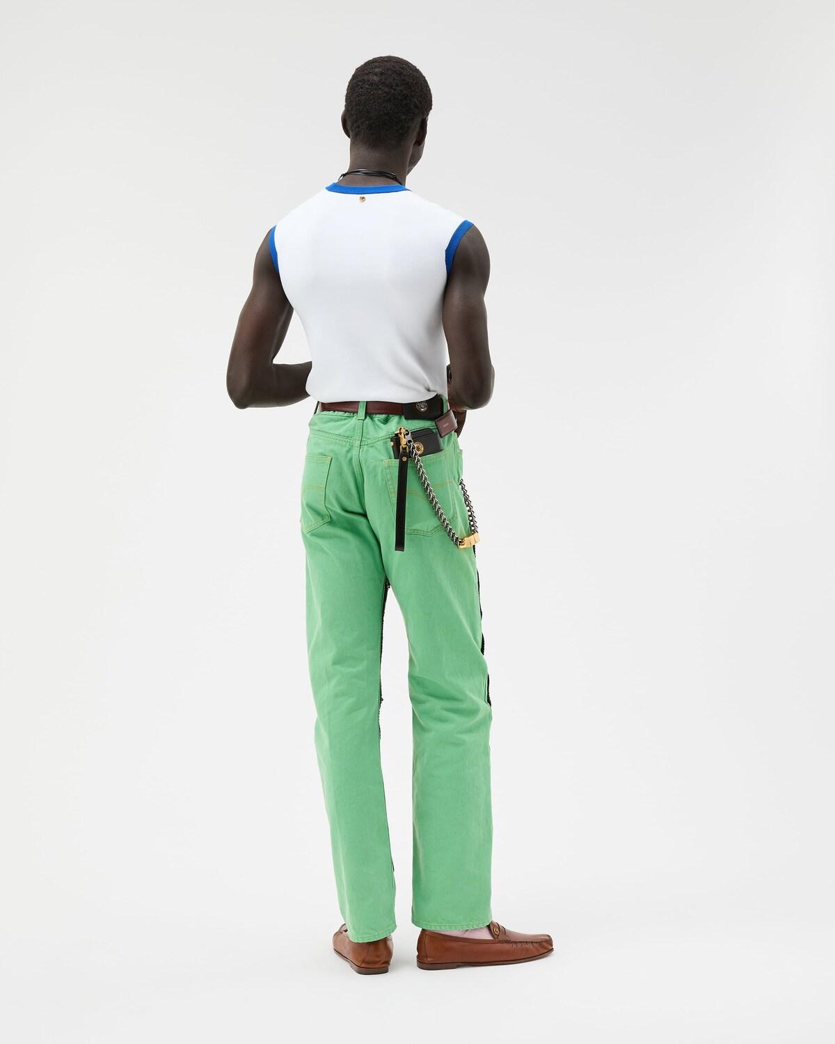 Embroidered Straight Jeans - Image 3