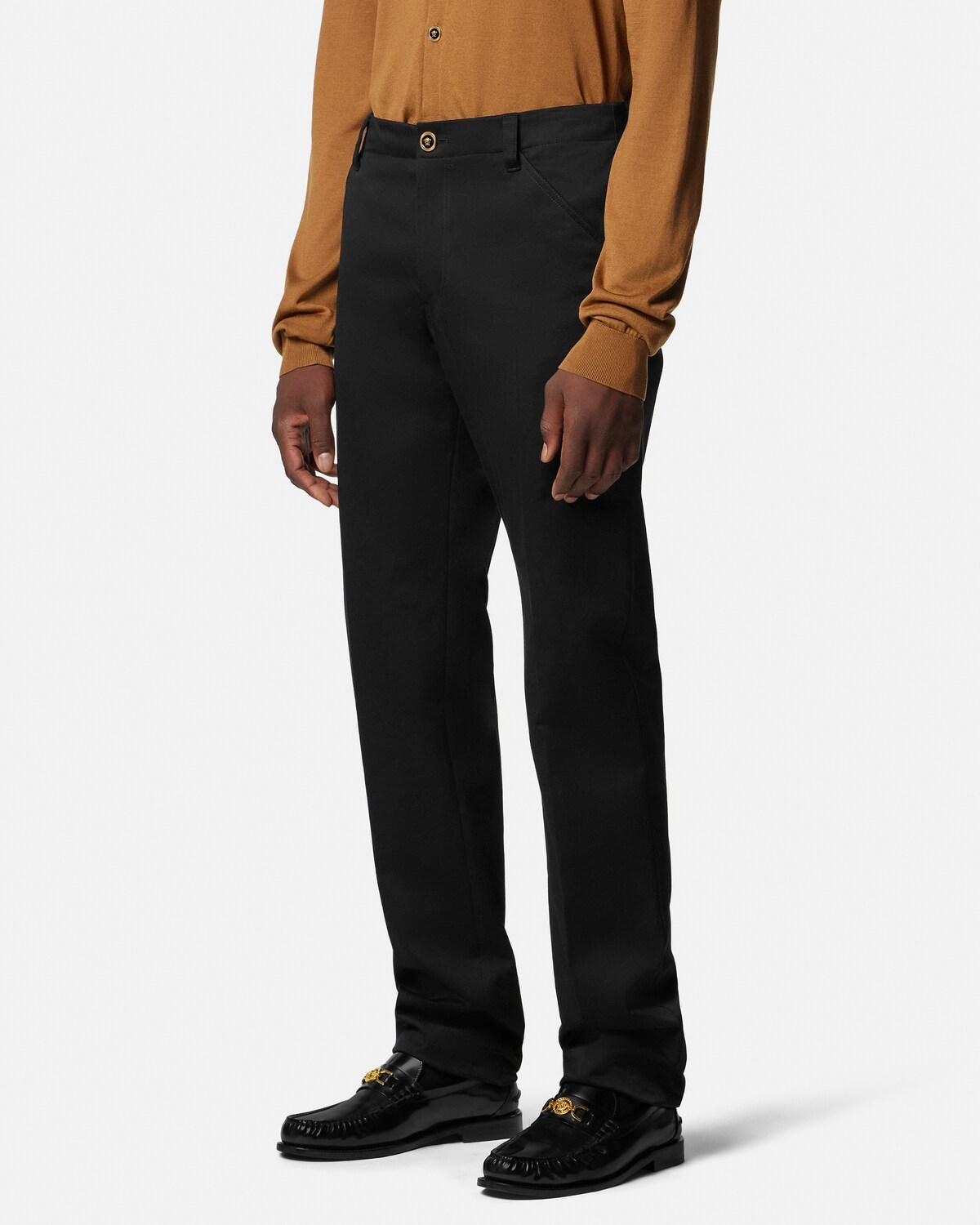 Cotton-Gabardine Chino Pants - Image 4