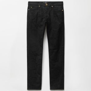 Jacquard Slim Jeans