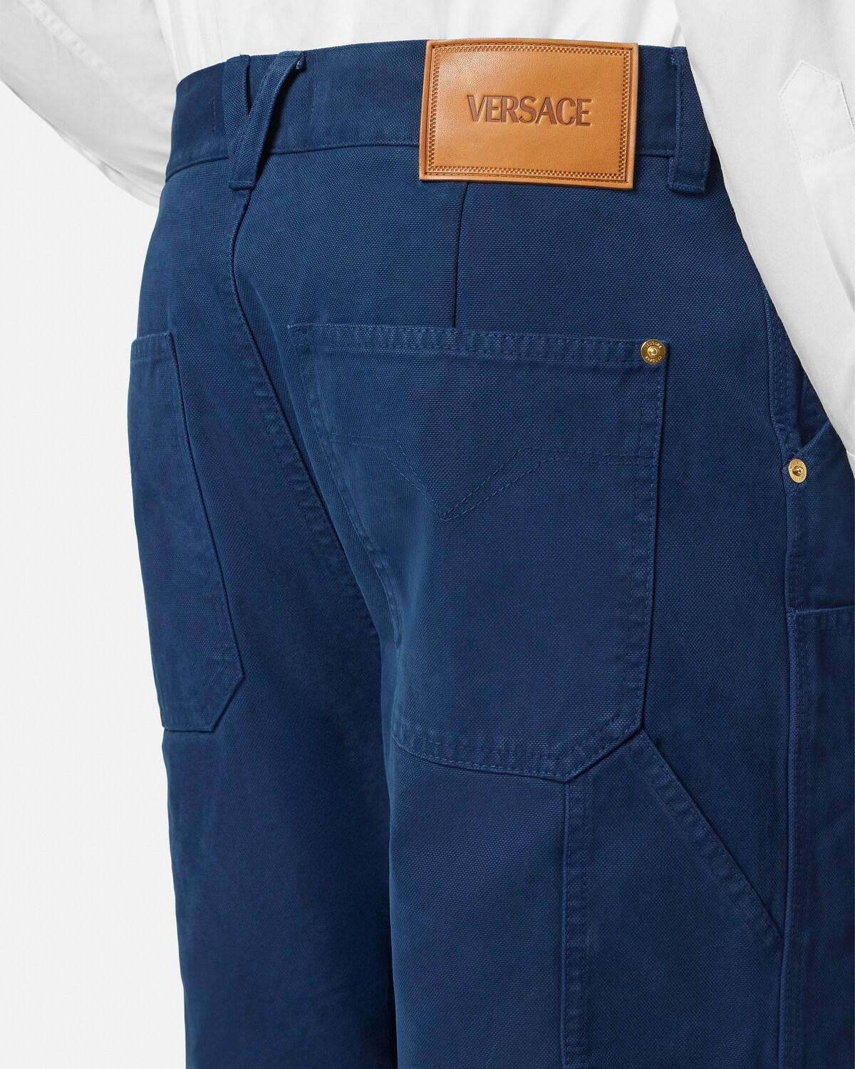 Overdyed Canvas Carpenter Pants - Image 3