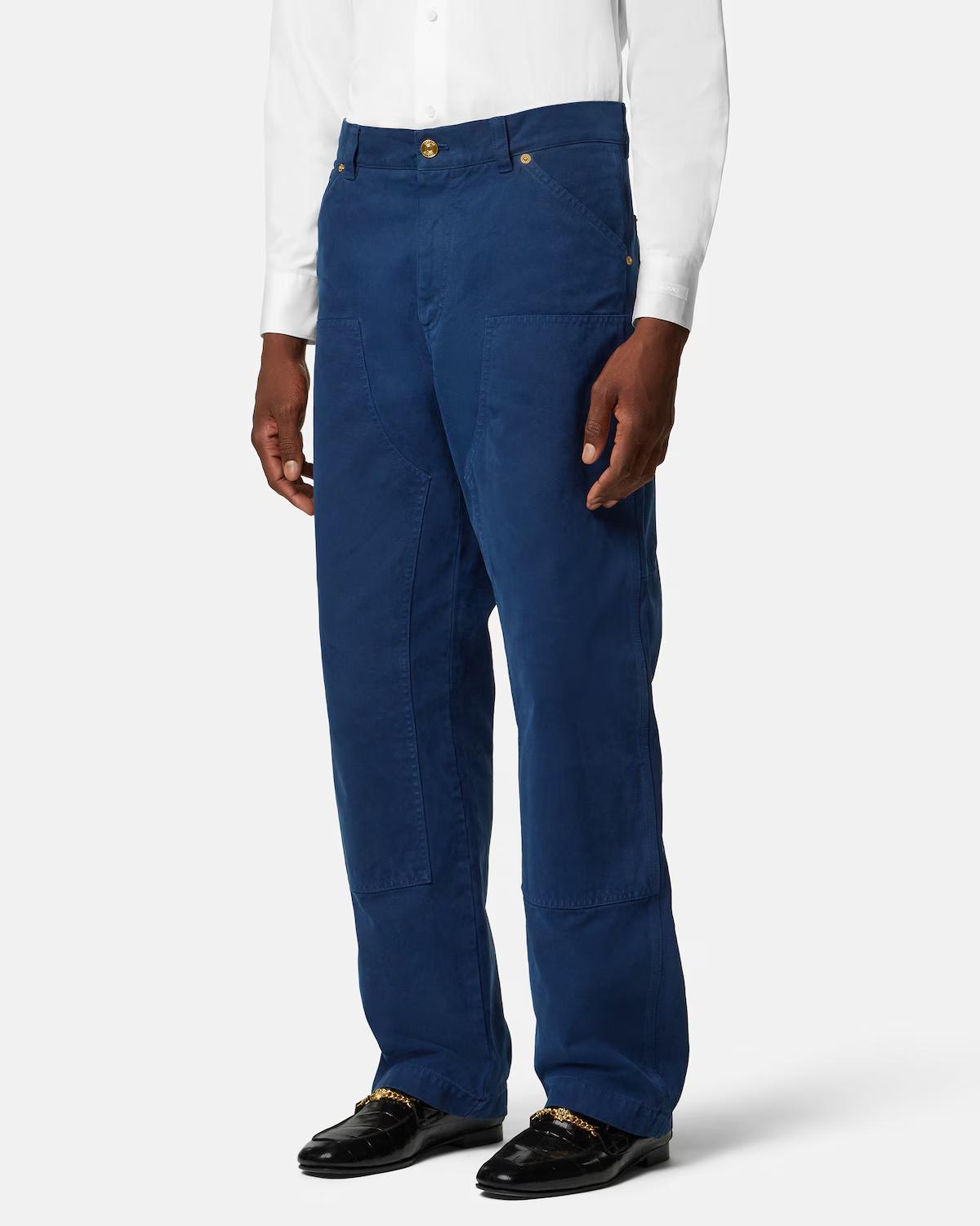 Overdyed Canvas Carpenter Pants - Image 4