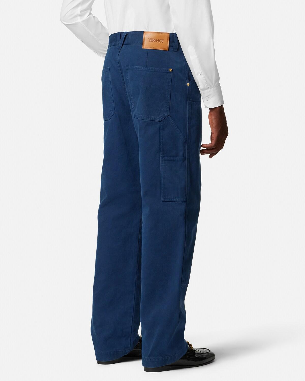 Overdyed Canvas Carpenter Pants - Image 5